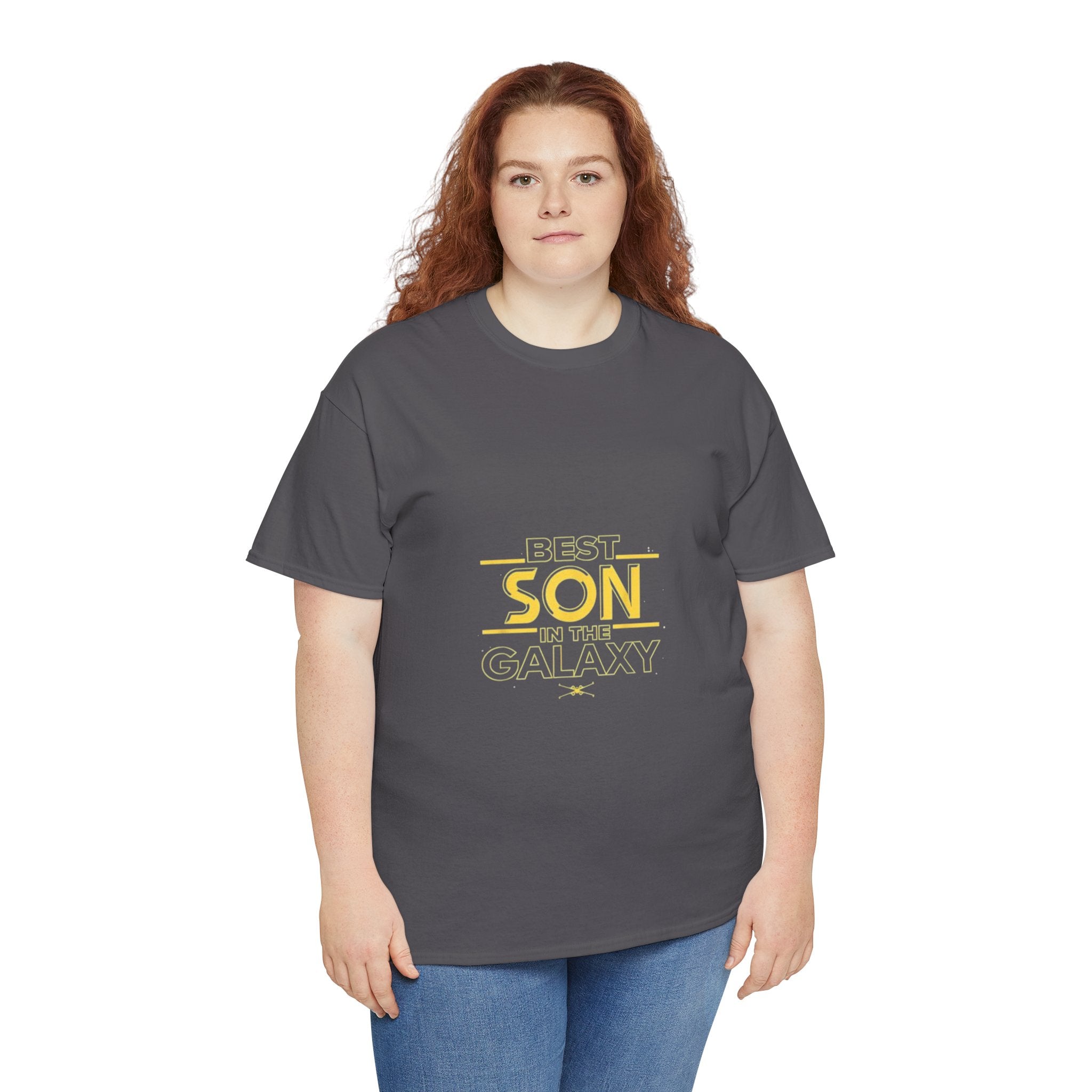 Impressley Best Son in the Galaxy T-Shirt Funny Sci-Fi Inspired Tee for Boys & Men | Space Theme Gift Shirt