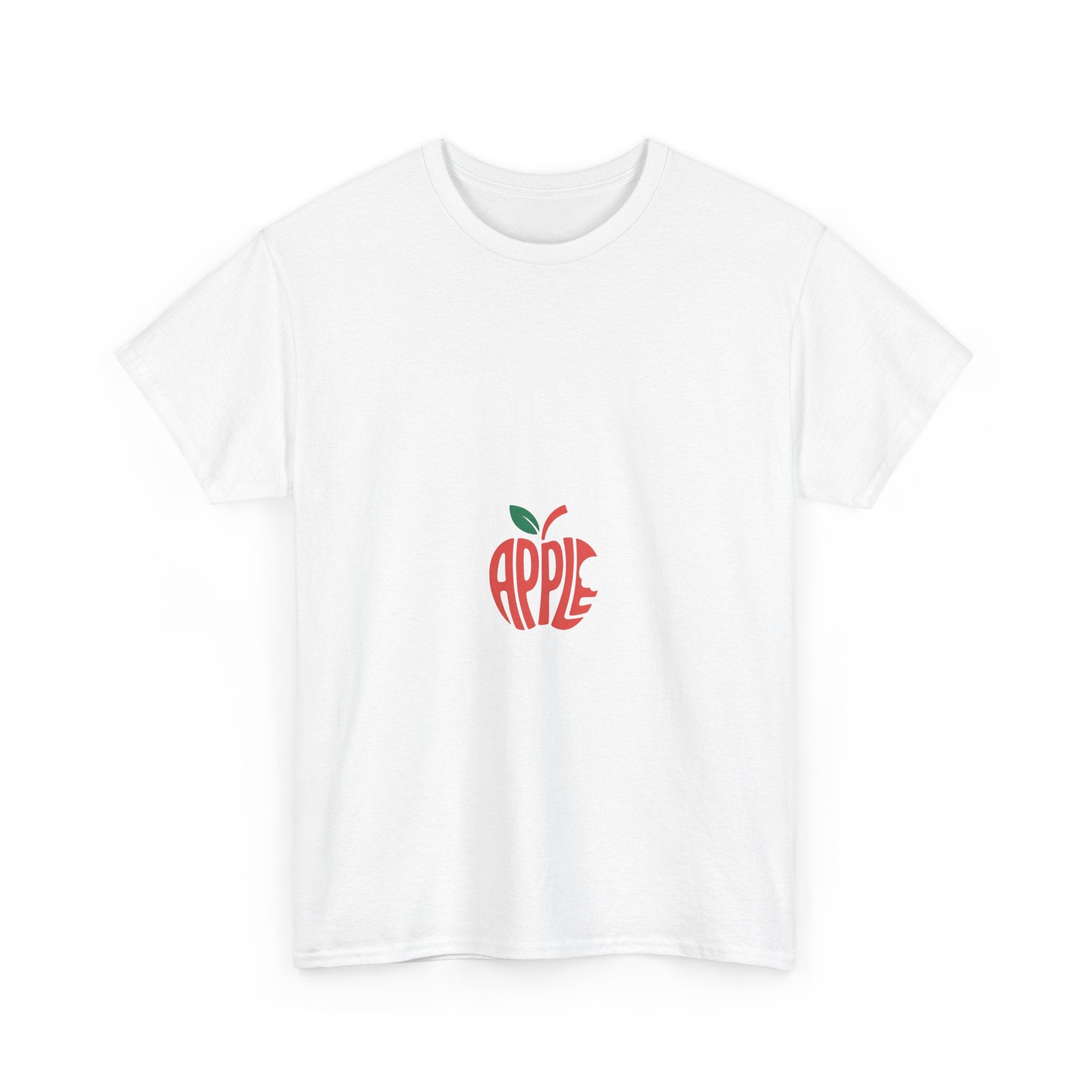 Impressley Apple Graphic T-Shirt – Minimalist Fruit-Inspired Tee for Men & Women |