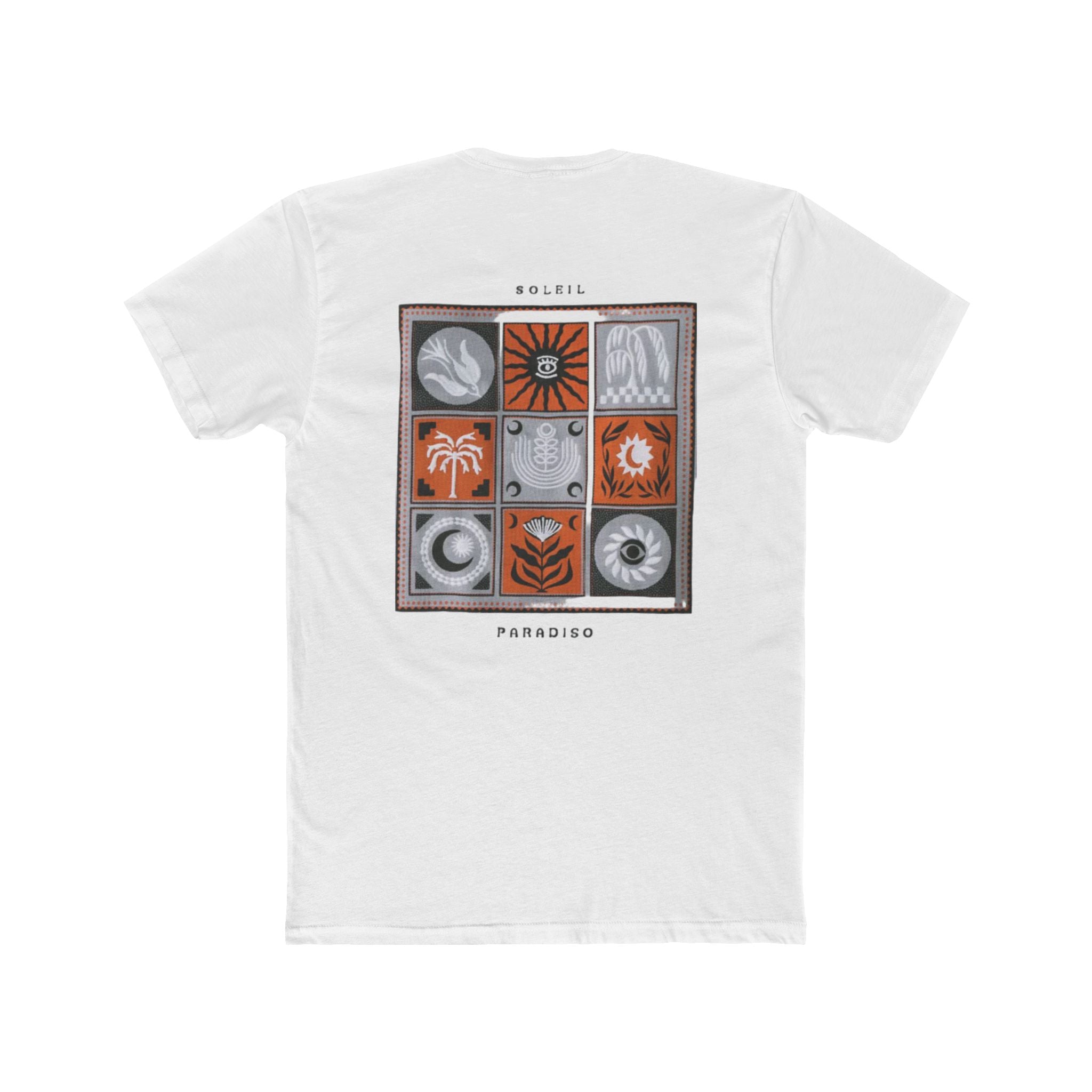 Impressley “Soleil Paradiso” Graphic Tee – Artistic Aesthetic T-Shirt for Men and Women, Vintage Surreal Sun Nature Design