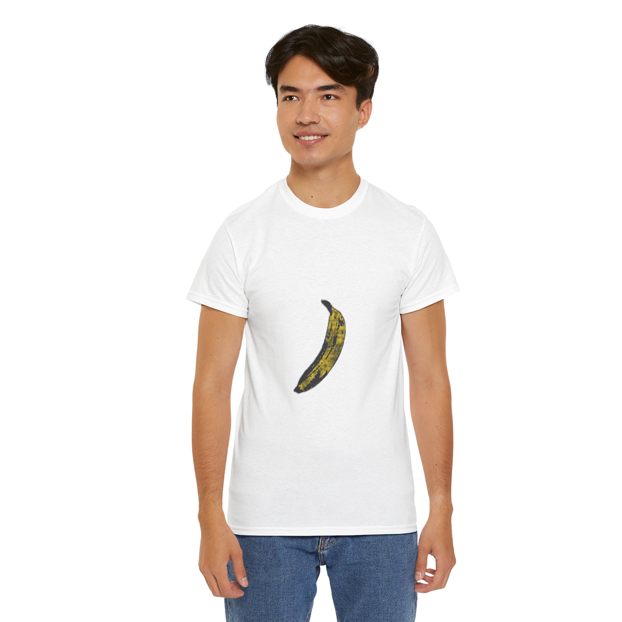Impressley Andy Warhol Banana T-Shirt – Pop Art Graphic Tee for Men & Women, Retro Artist Print Top