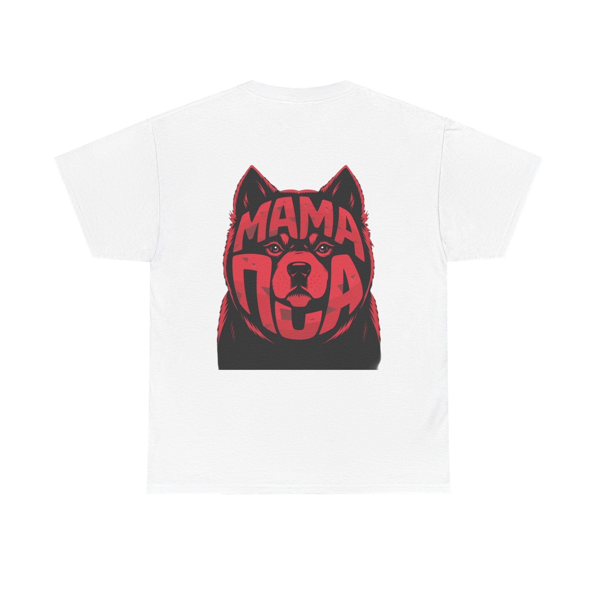 Impressley Mama Dog Graphic T-Shirt – Funny Akita Women’s Gift, Pet Lover Shirt, Unique Russian Mama TShirt, Mom Dog Tee