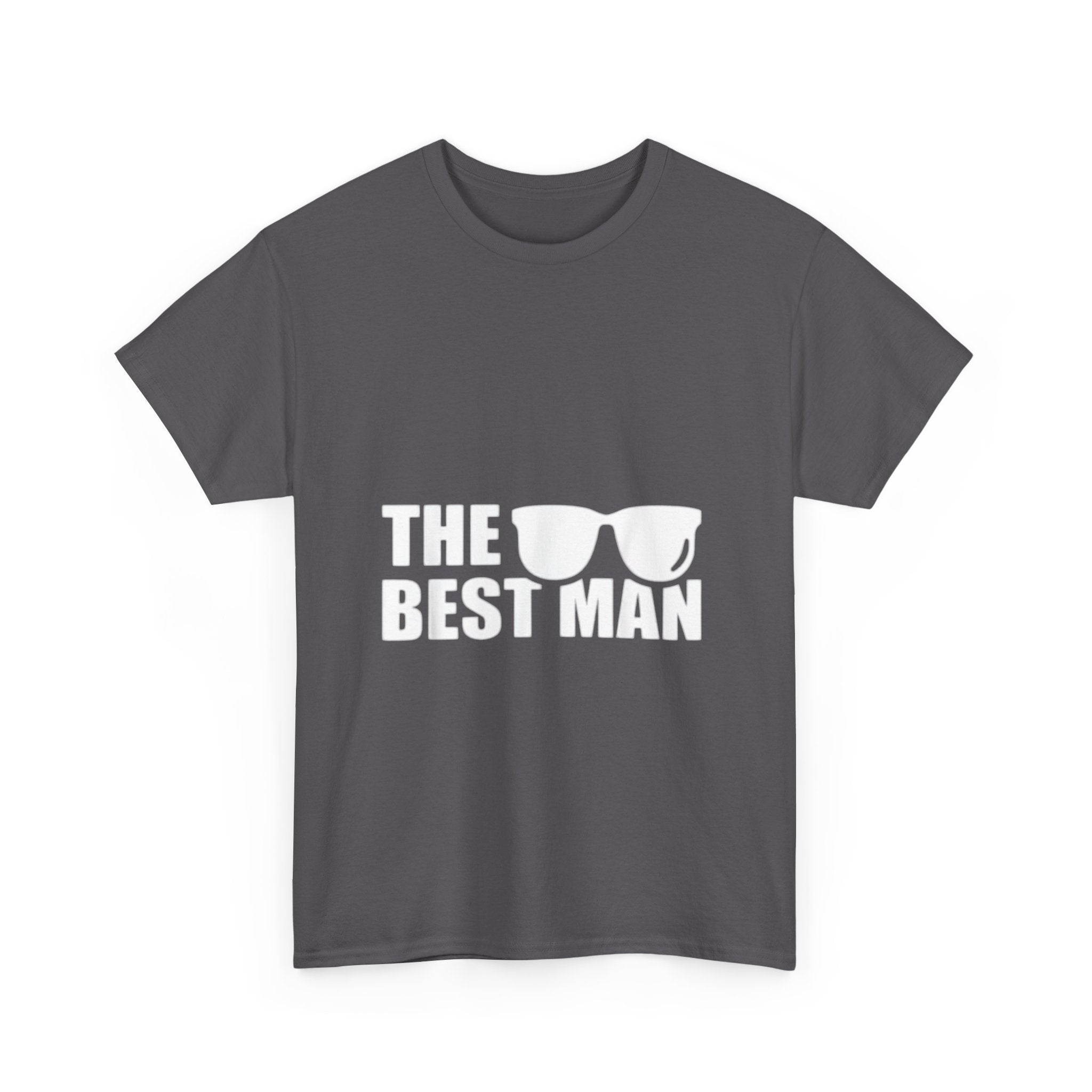 Impressley Best Man T-Shirt Groomsman Wedding Party Tee for Men | Engagement & Wedding Gift for Best Man