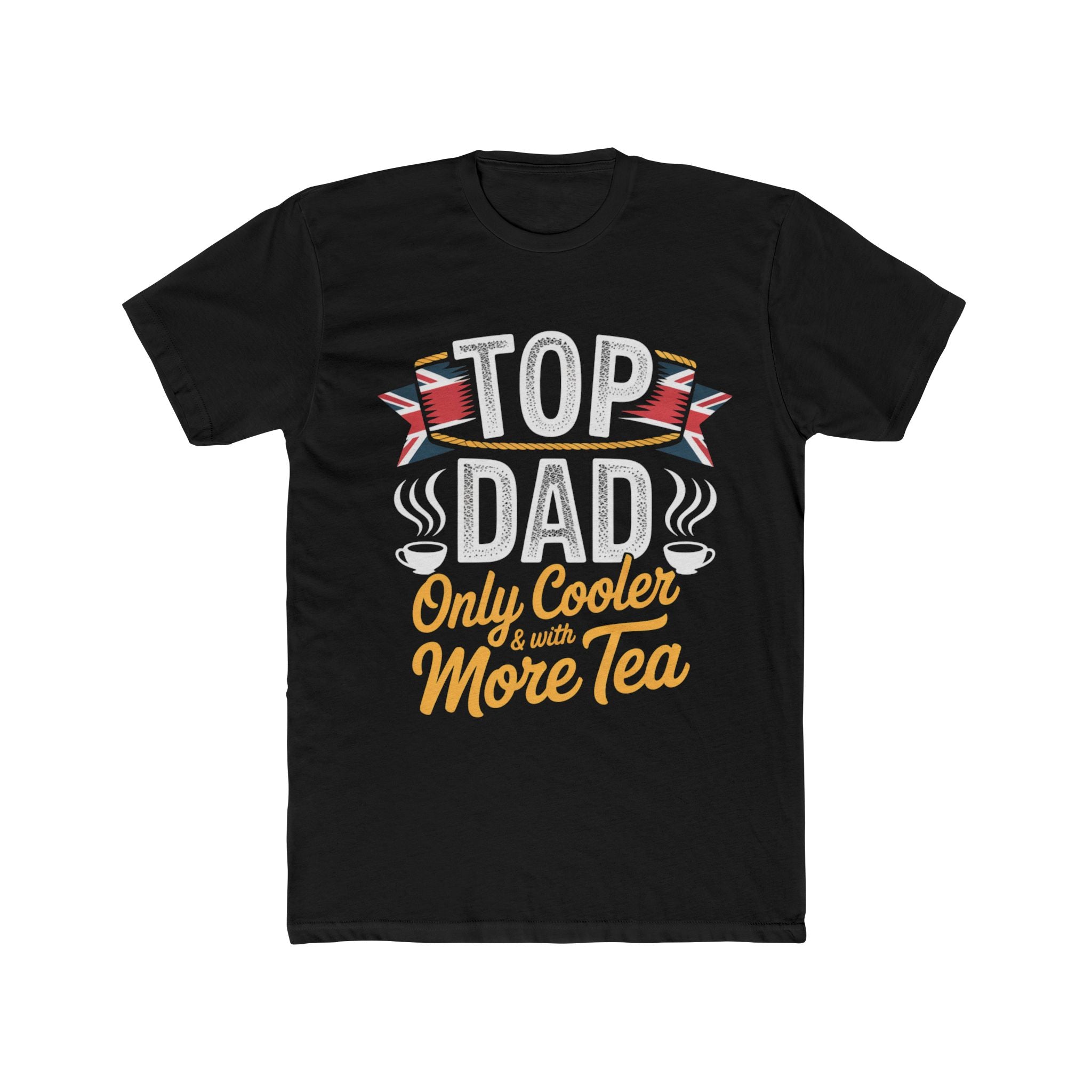 Top Dad Unisex Cotton Crew Tee | Funny Father's Day Gift, Dad T-Shirt, Gift for Him, Casual Wear, Dad Humor Tee