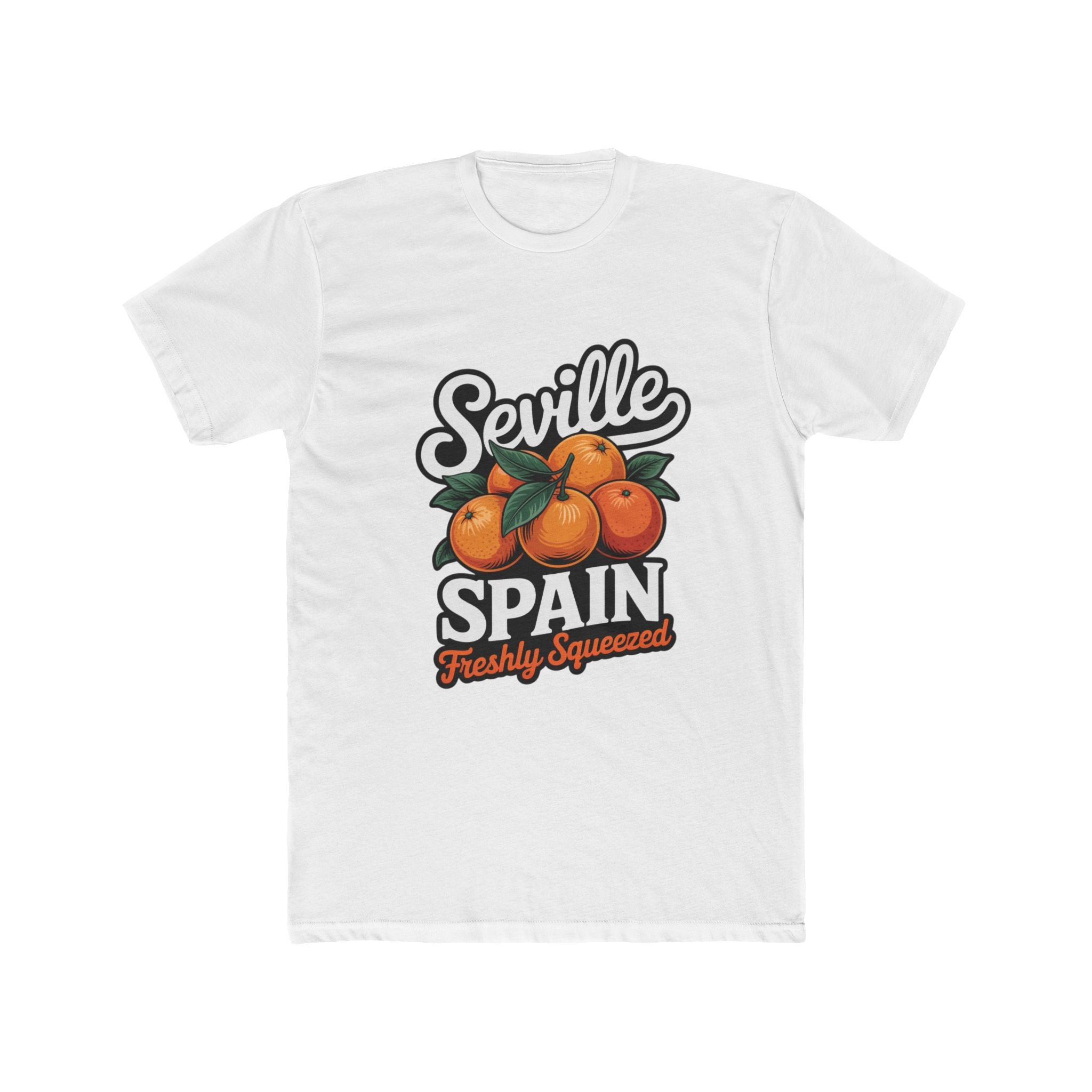 Impressley Seville Spain Freshly Squeezed Tee – Citrus Travel Shirt & Orange Lover Gift