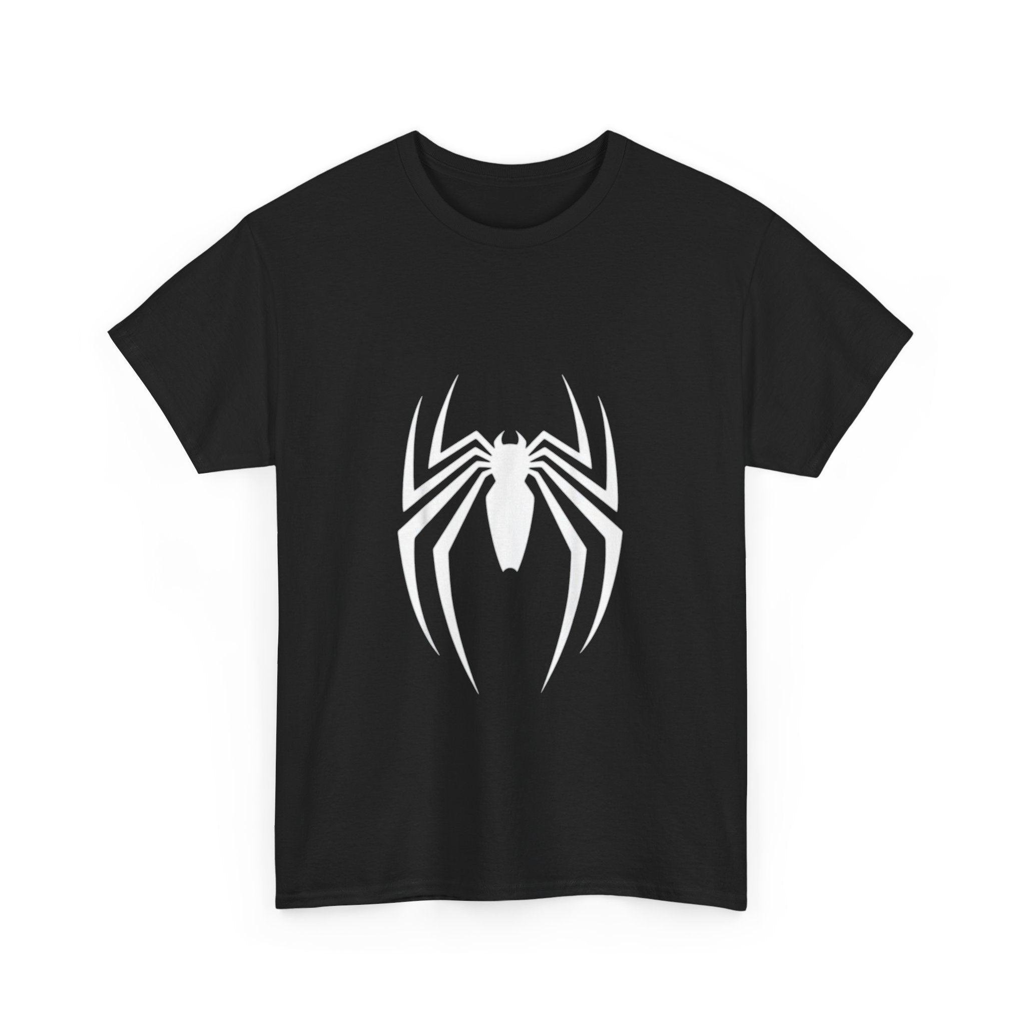 Impressley Venom Spider Logo T-Shirt Marvel Superhero Graphic Tee for Men & Women, Black Short Sleeve Casual Shirt