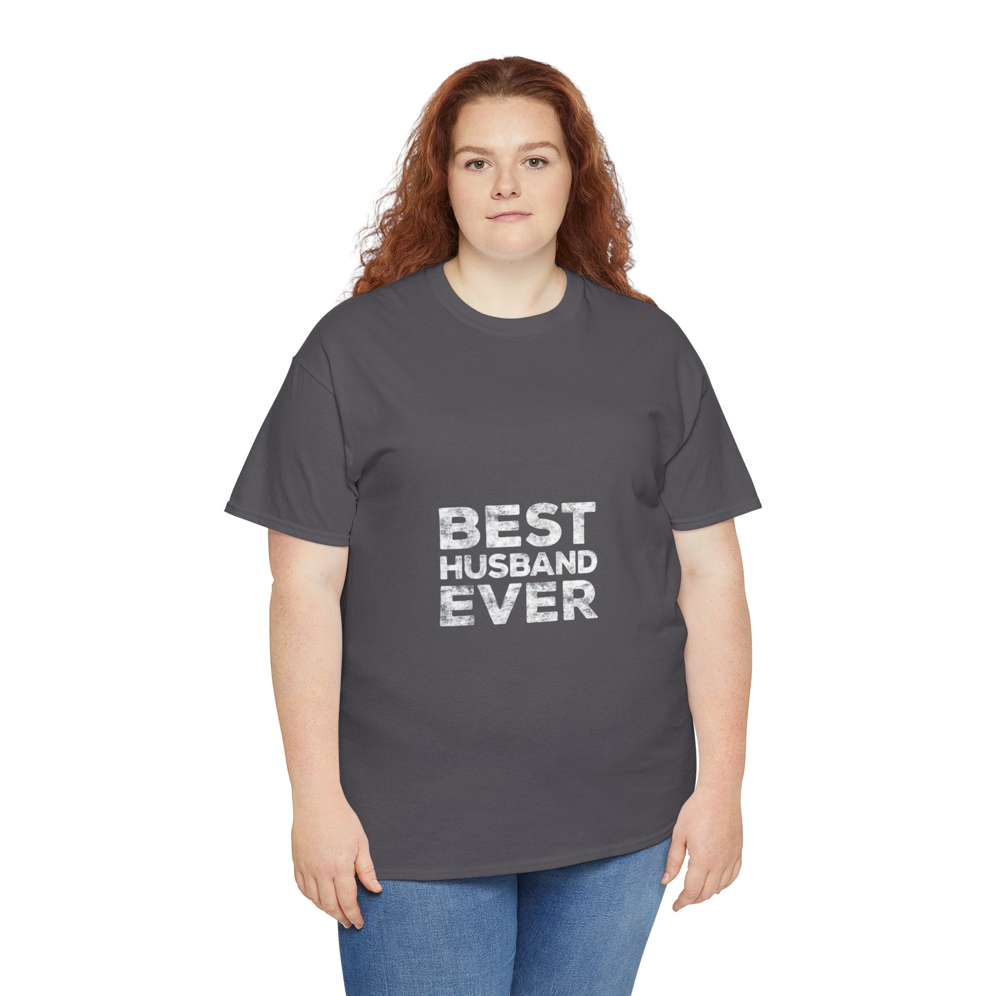 Impressley Best Husband Ever T-Shirt Funny Bold Statement Tee for Men | Anniversary & Valentine’s Gift Shirt