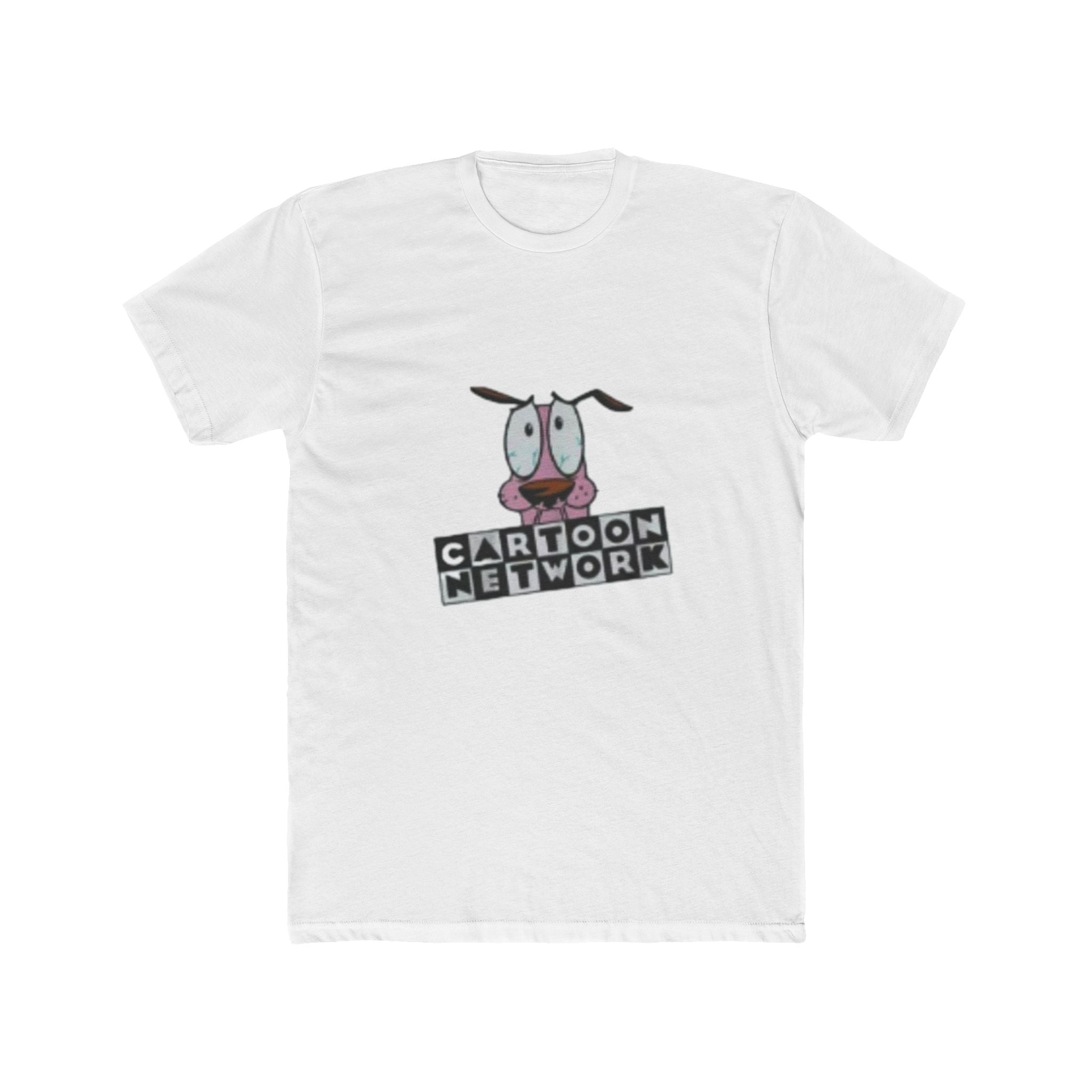 Impressley Courage the Cowardly Dog T-Shirt – Cartoon Network Graphic Tee for 90s Kids & Animation Fans