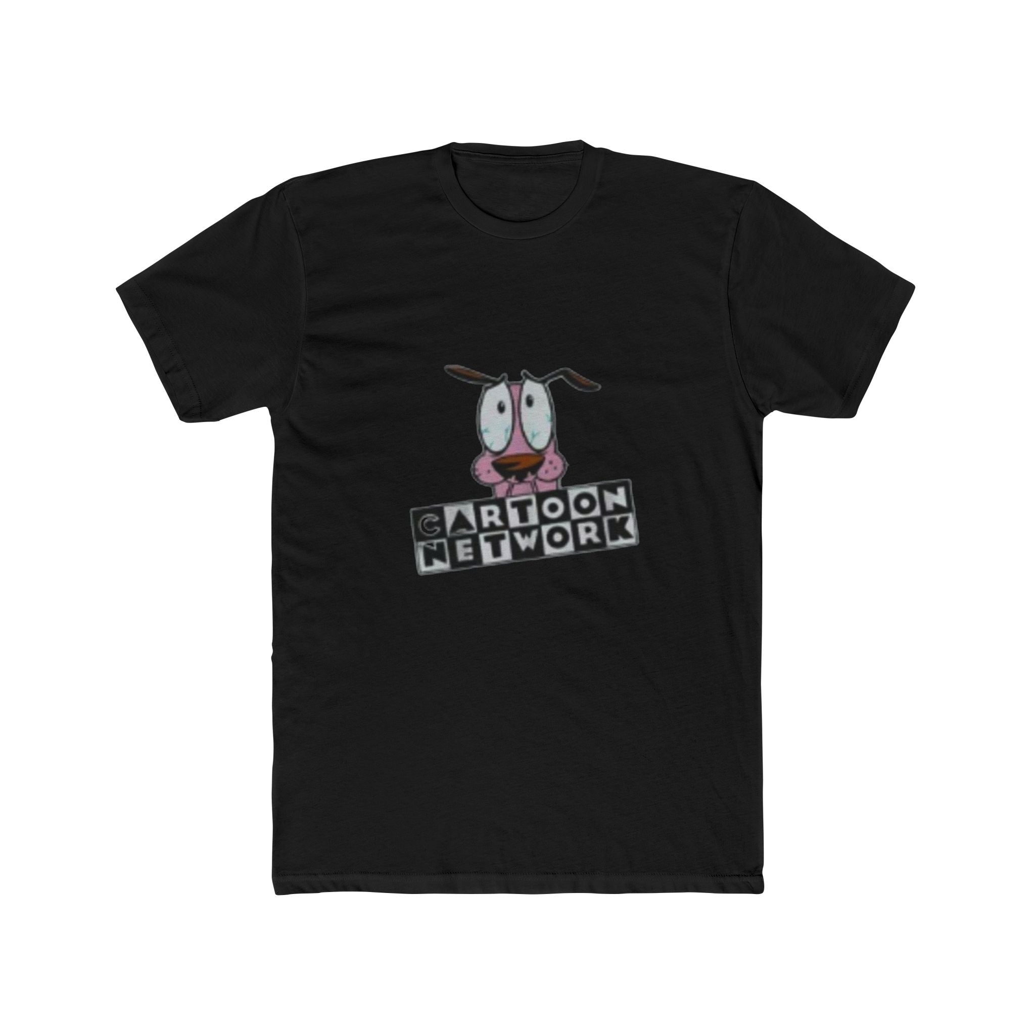 Impressley Courage the Cowardly Dog T-Shirt – Cartoon Network Graphic Tee for 90s Kids & Animation Fans