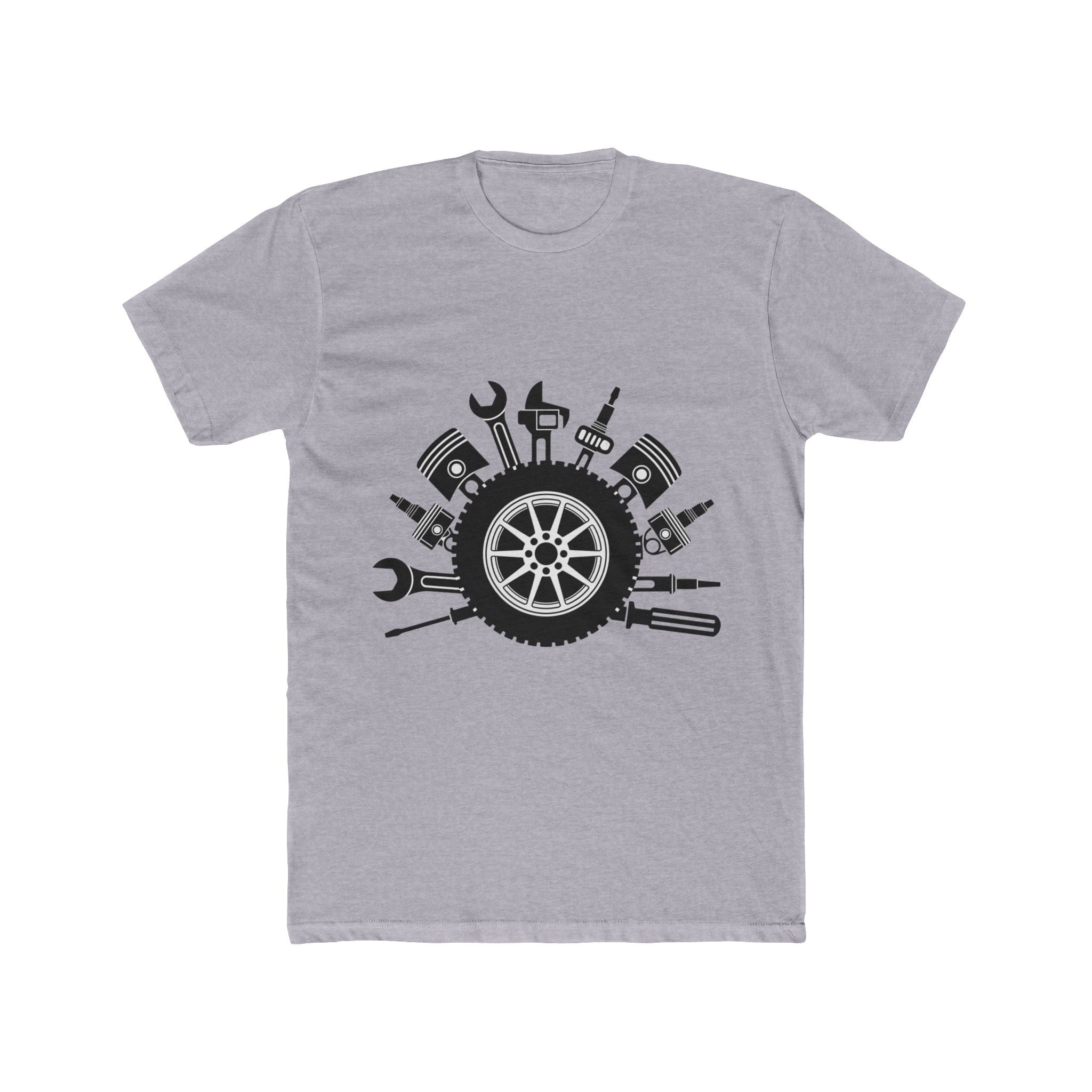 Impressley Auto Repair T-Shirt for Men – “Car Mechanic Tools Graphic" Tee