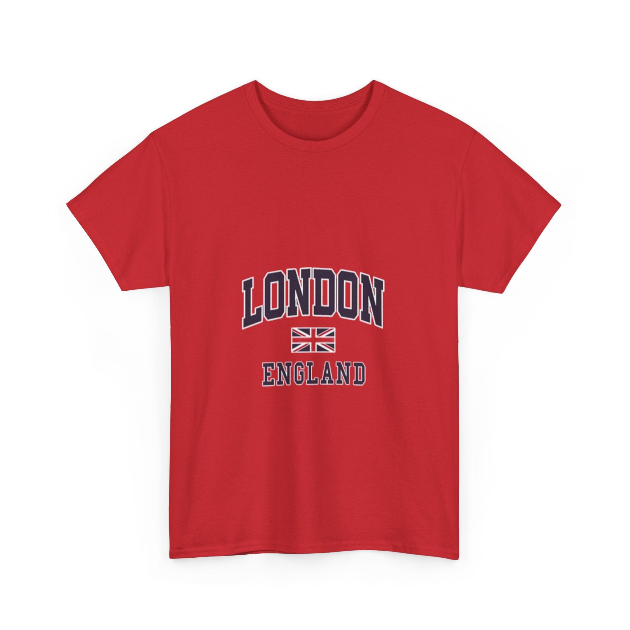 Impressley London England T-Shirt  Vintage UK Travel Tee for Men & Women | British Flag Graphic Shirt