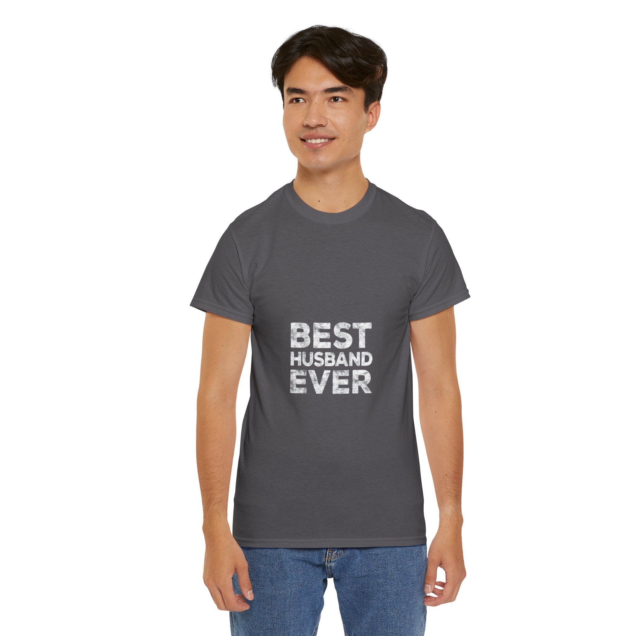 Impressley Best Husband Ever T-Shirt  Funny Bold Statement Tee for Men | Anniversary & Valentine’s Gift Shirt
