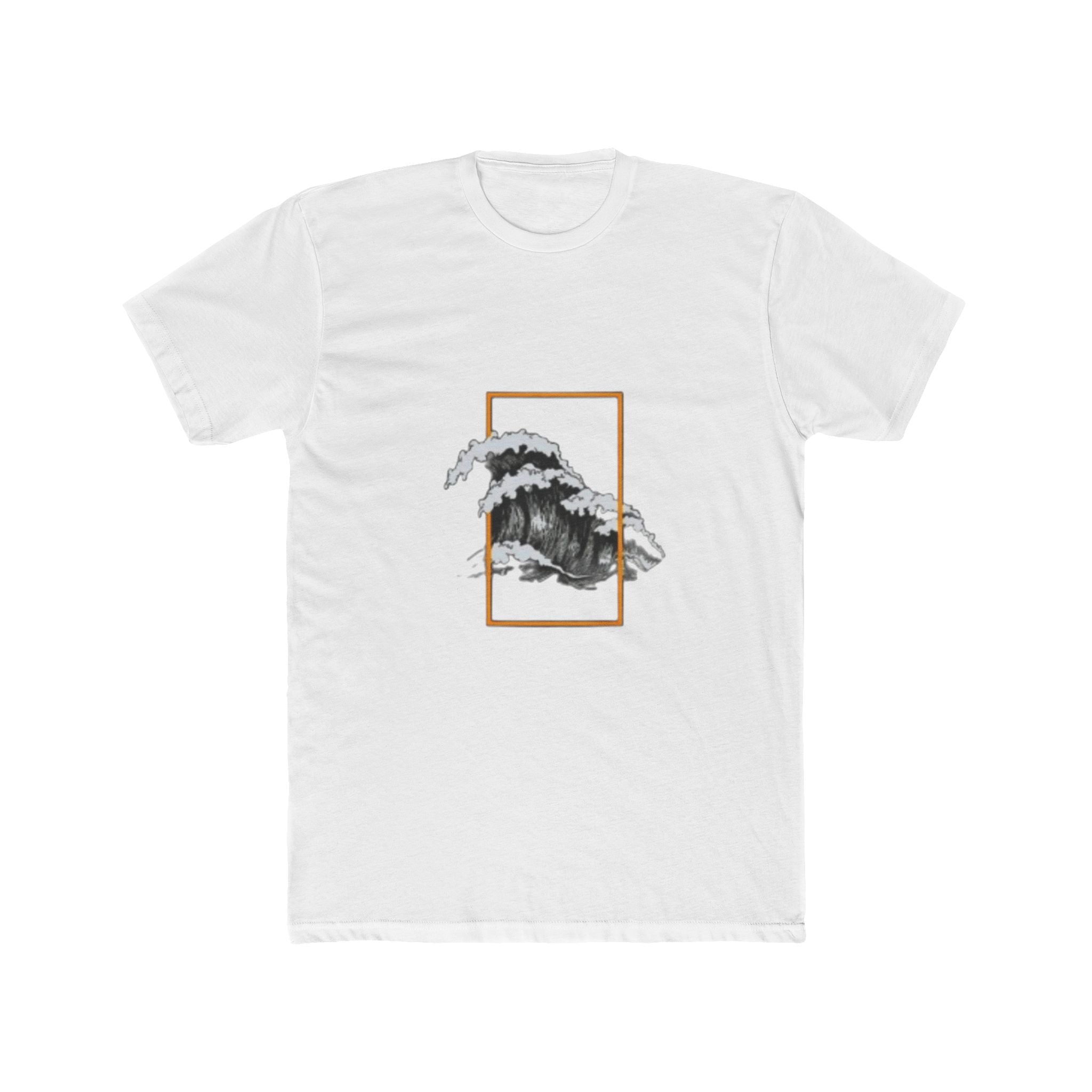 Impressley Japanese Wave T-Shirt – Minimalist Ocean Aesthetic Tee for Men & Women | Great Wave Graphic Streetwear