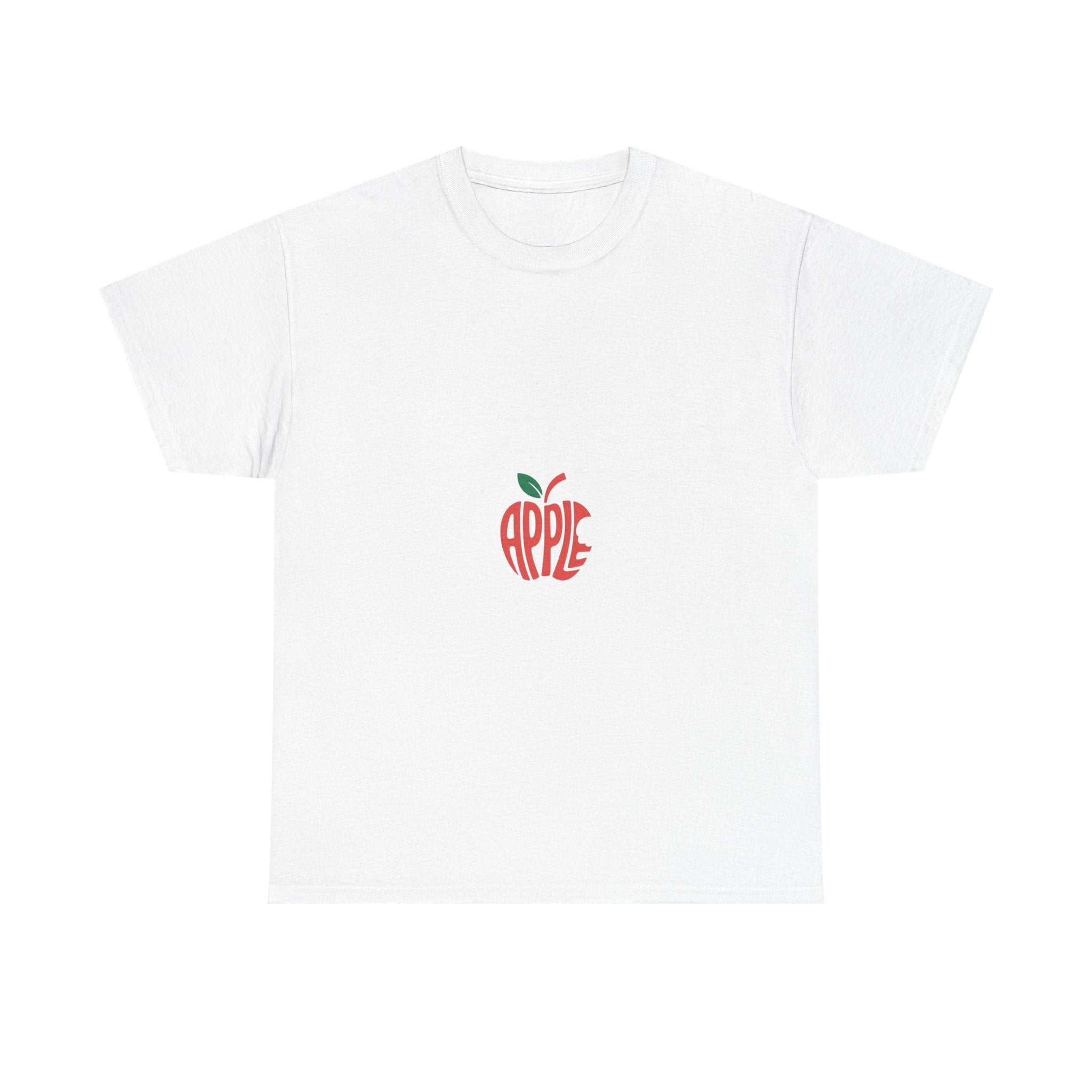 Impressley Apple Graphic T-Shirt – Minimalist Fruit-Inspired Tee for Men & Women |