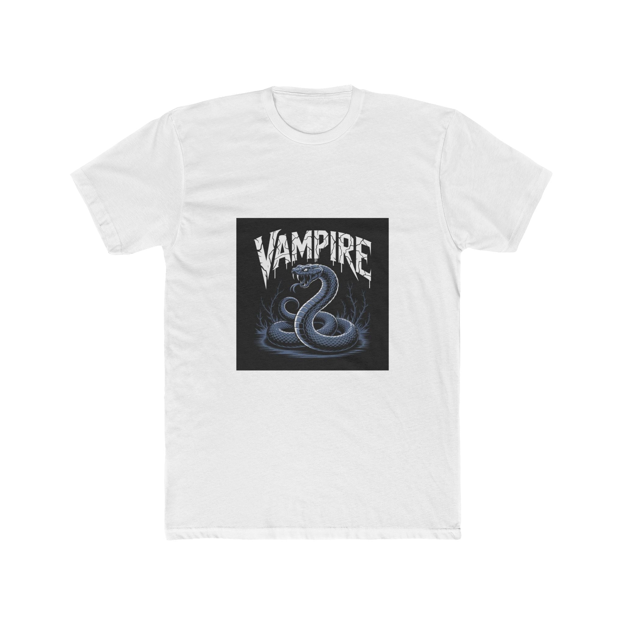 Impressley Vampire Snake T-Shirt – Gothic Venom Serpent Graphic Tee