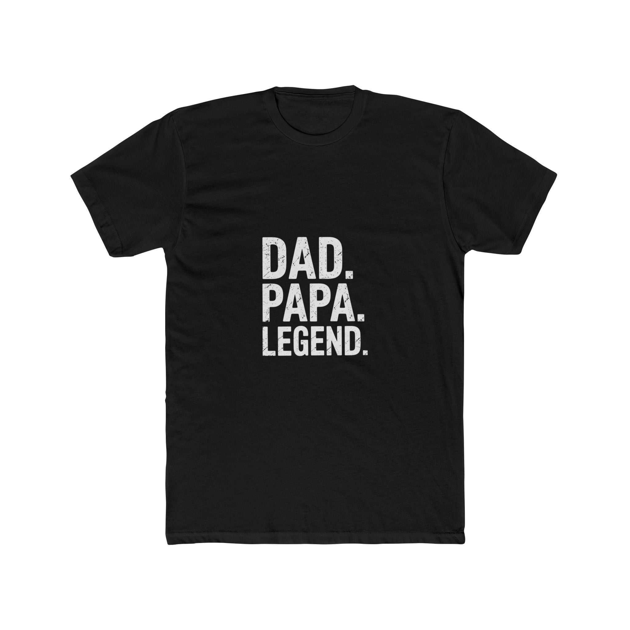 Impressley “DAD. PAPÁ. LEGEND.” T-Shirt – Funny Father’s Day Graphic Tee for Men, Bold Gift Idea for Dad, Papa, Father Figure