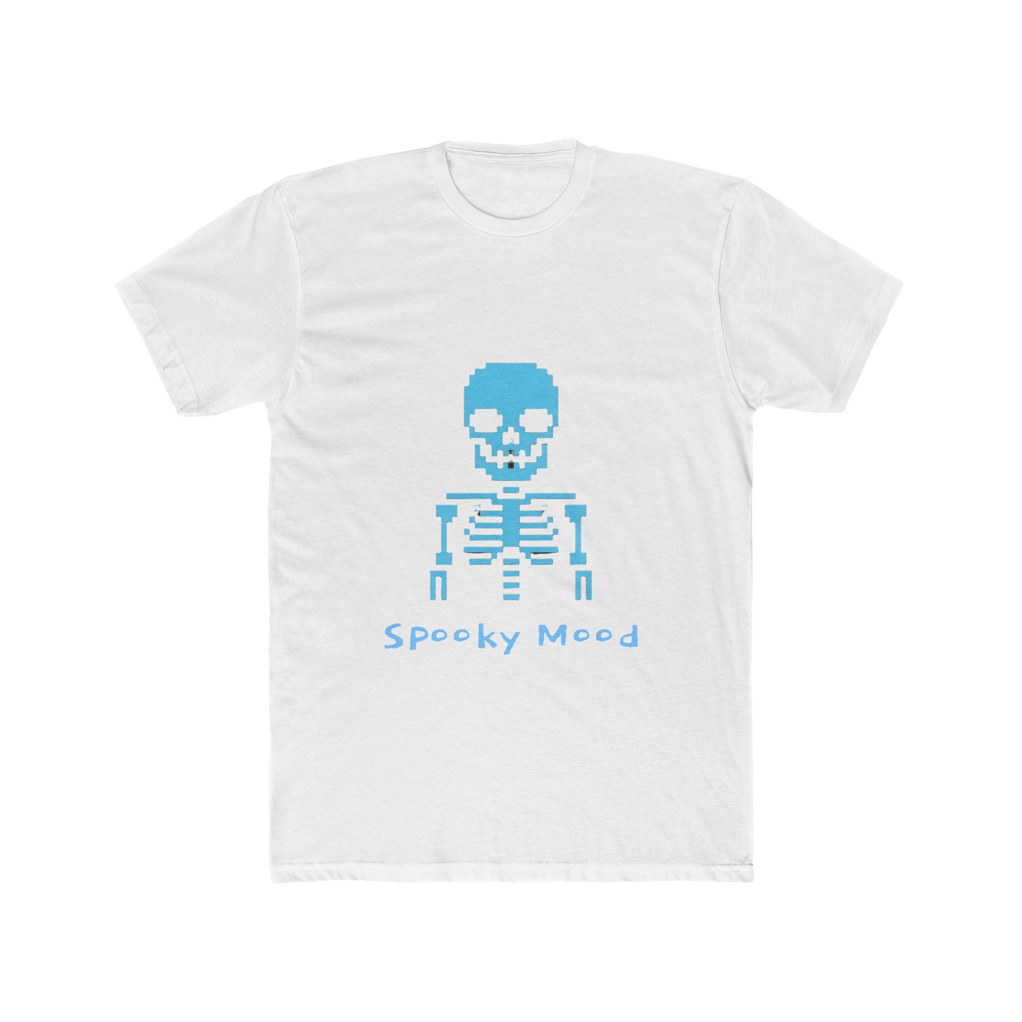 Impressley “Pixel Skeleton T Shirt” Tee – Funny Skeleton Graphic Tshirt